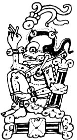 Ah Puch, dios maya de la muerte.